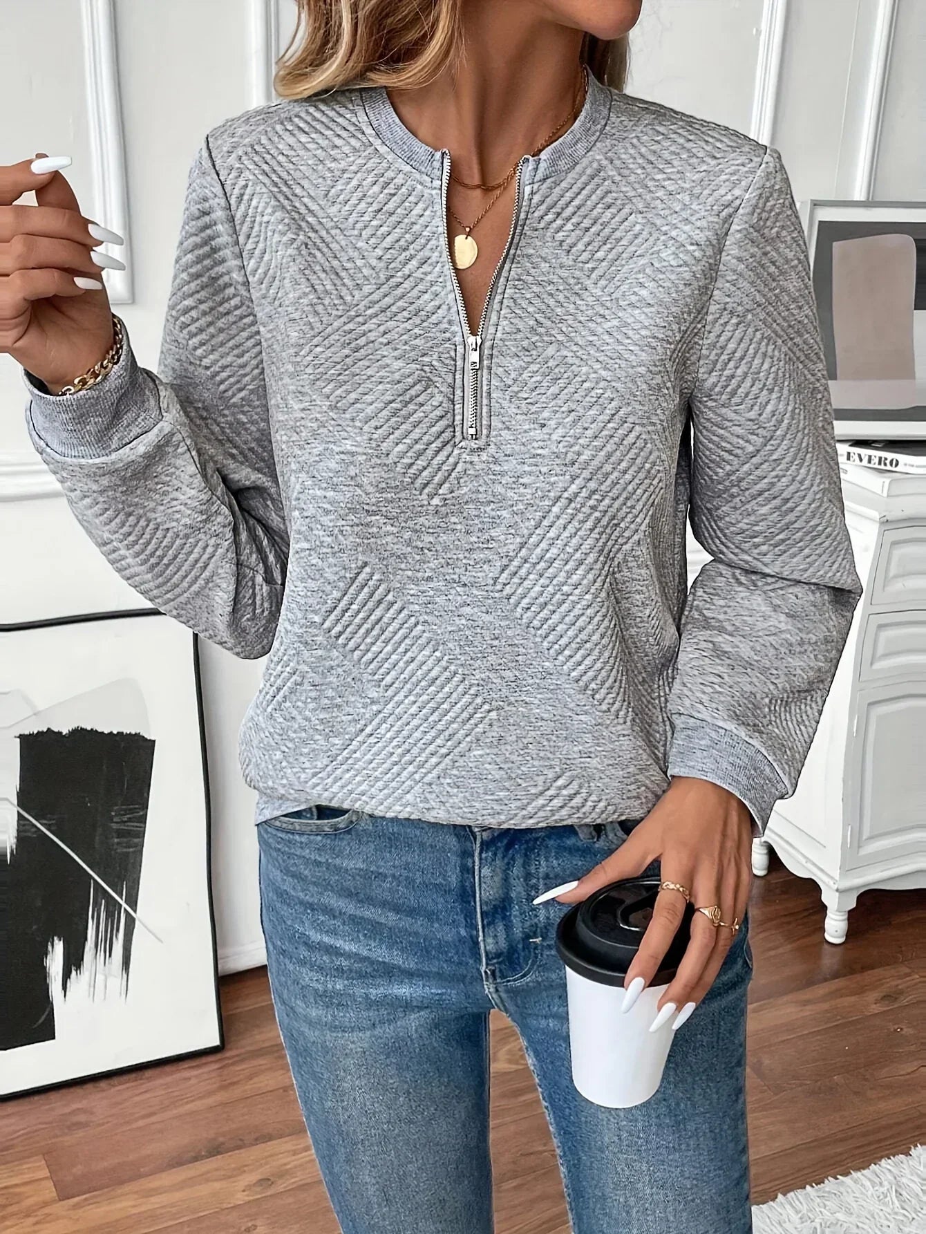 Milana | Damen Freizeit-Sweatshirt