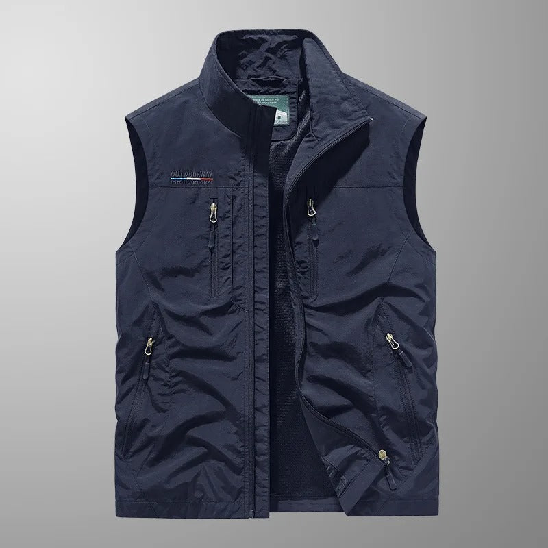 Casper | Multi-Pocket Breathable Cargo Vest