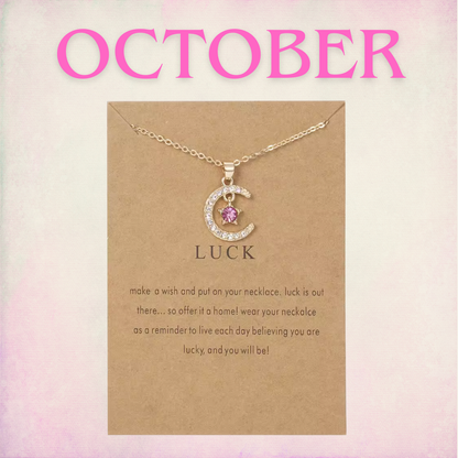 Signature Birthstone Necklace