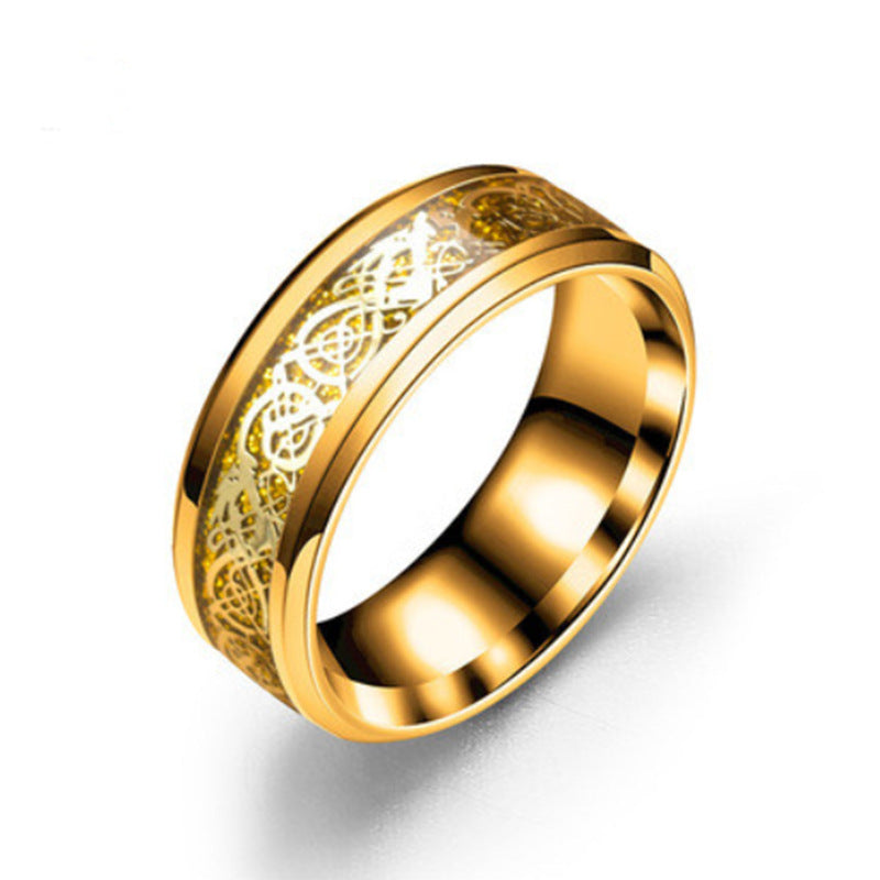 Steel Dragon Ring