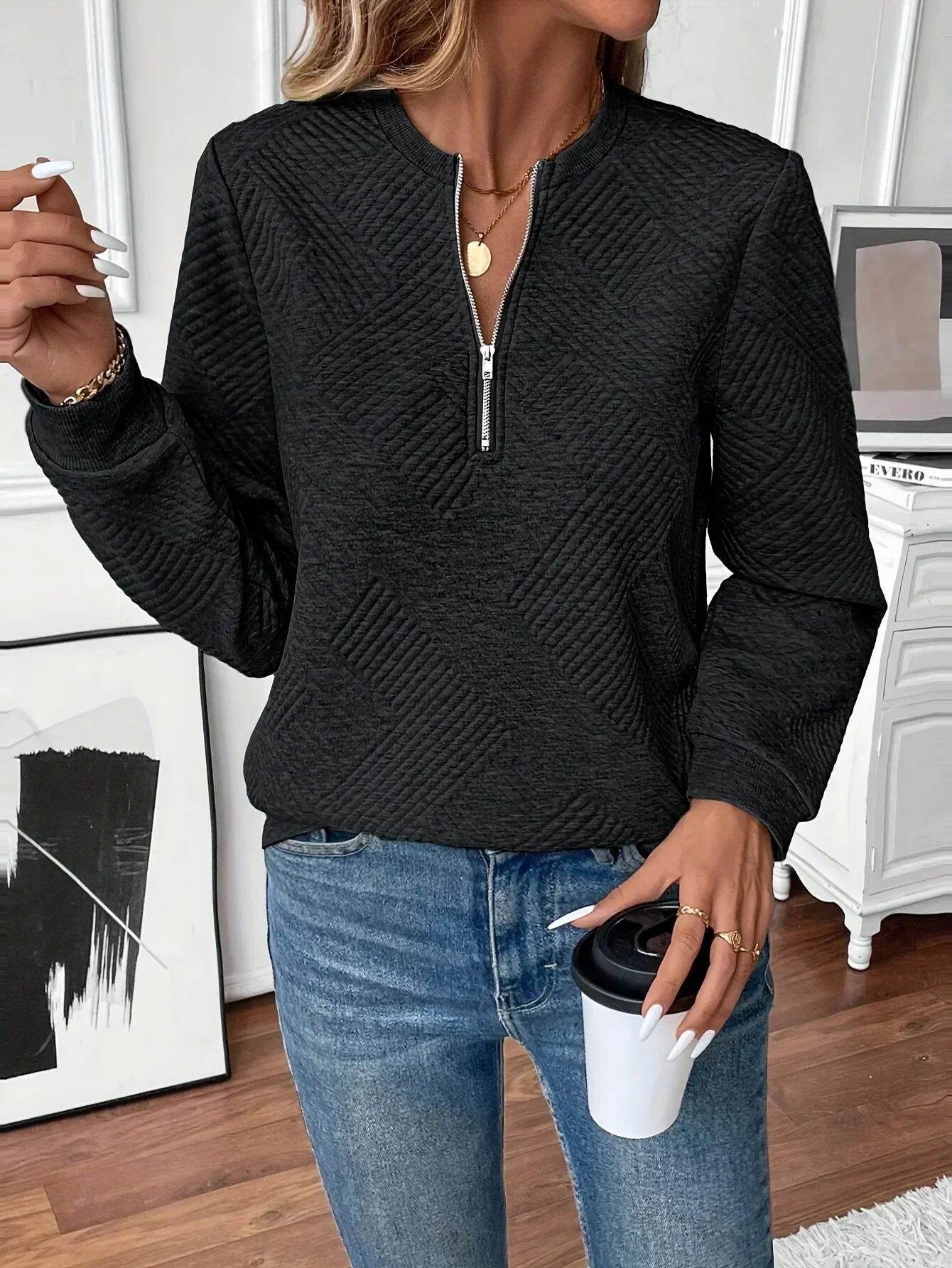 Milana | Damen Freizeit-Sweatshirt