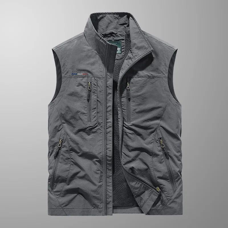 Casper | Multi-Pocket Breathable Cargo Vest