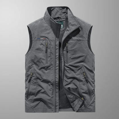 Casper | Multi-Pocket Breathable Cargo Vest