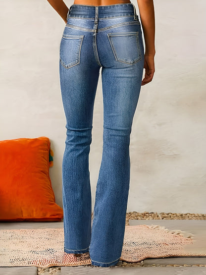 Terra High | Waisted Flared Jeans