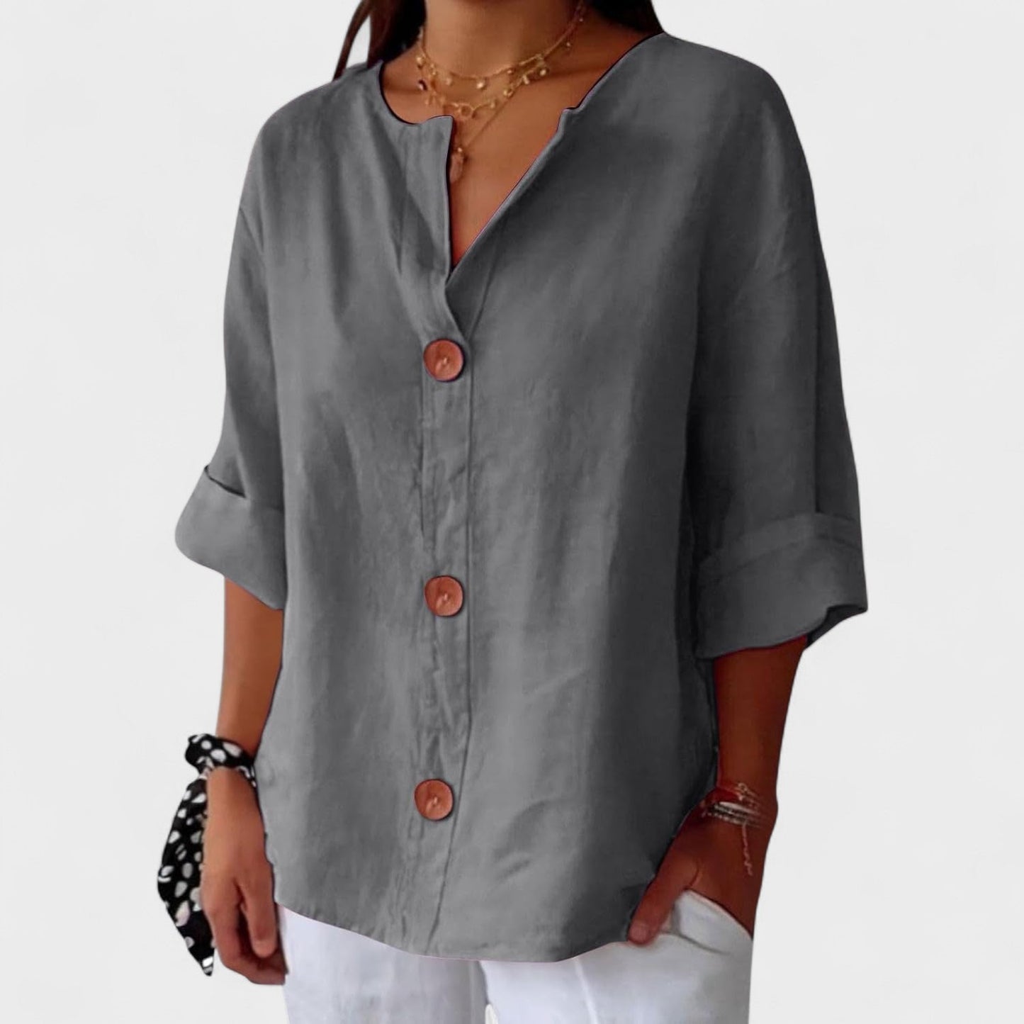 Wormen | Casual linen blouse