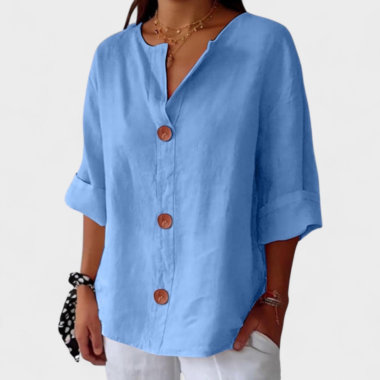 Wormen | Casual linen blouse