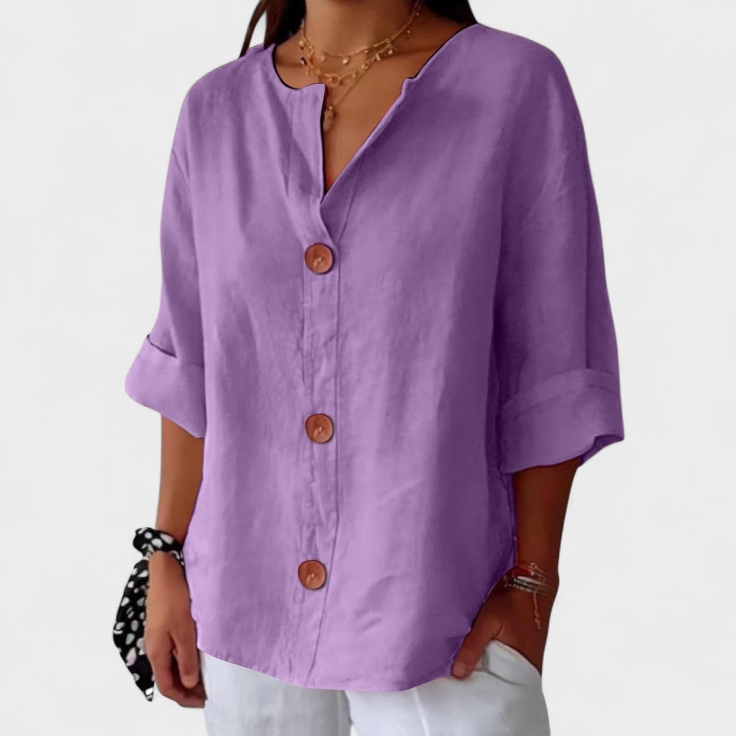 Wormen | Casual linen blouse