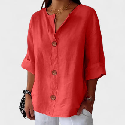 Wormen | Casual linen blouse