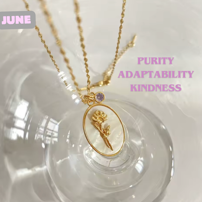 Lifepath Birthstone Necklace