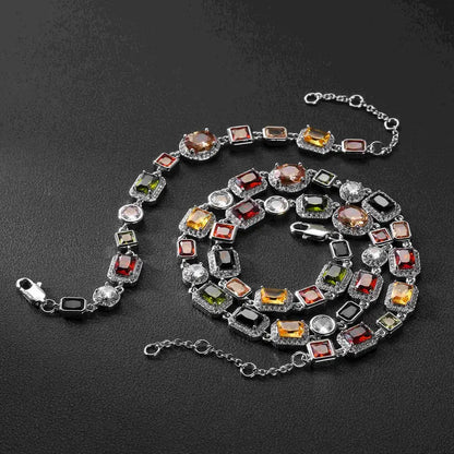 Bold Stainless Steel Mens Luxury Necklace Bracelet