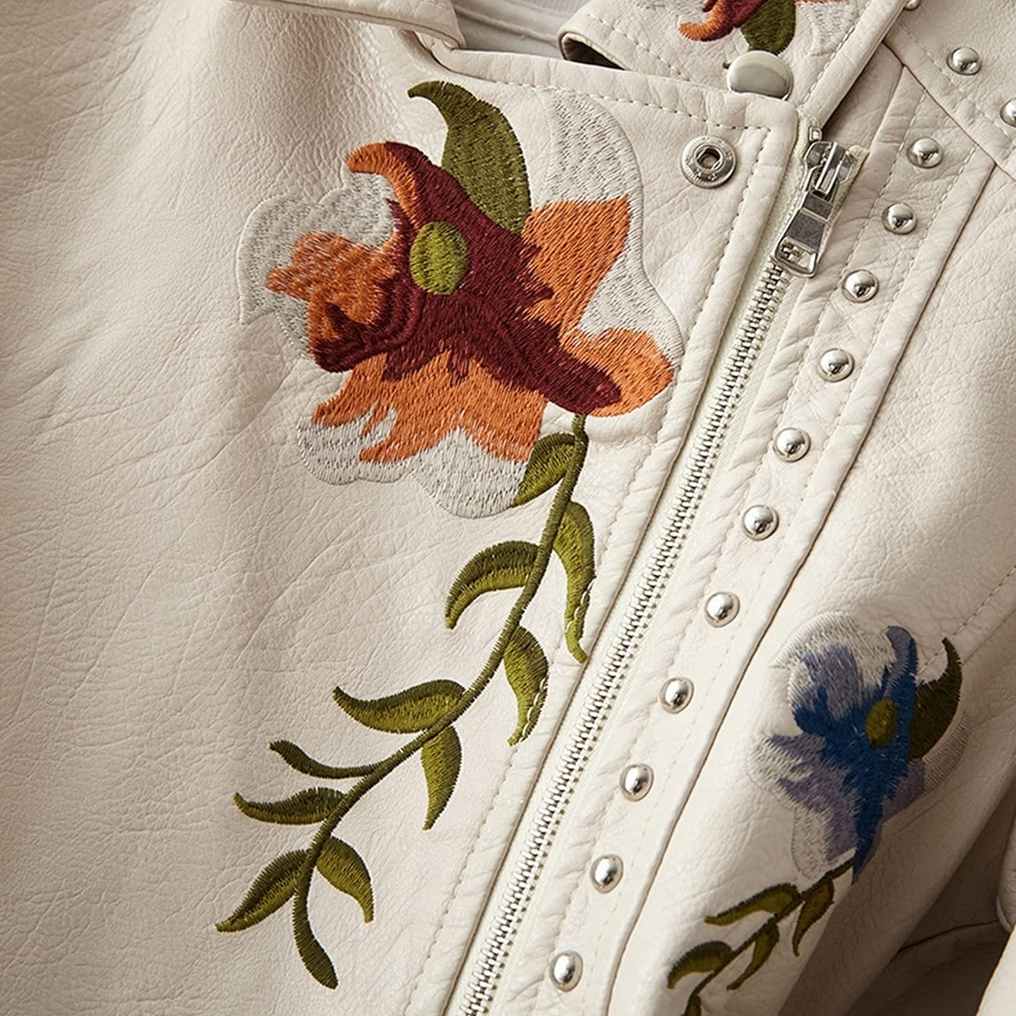 L'ateribélle Edgy Leather Jacket