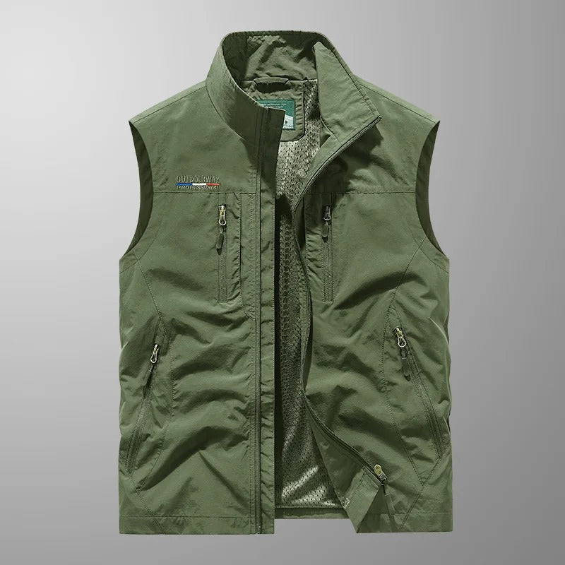 Casper | Multi-Pocket Breathable Cargo Vest