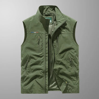 Casper | Multi-Pocket Breathable Cargo Vest
