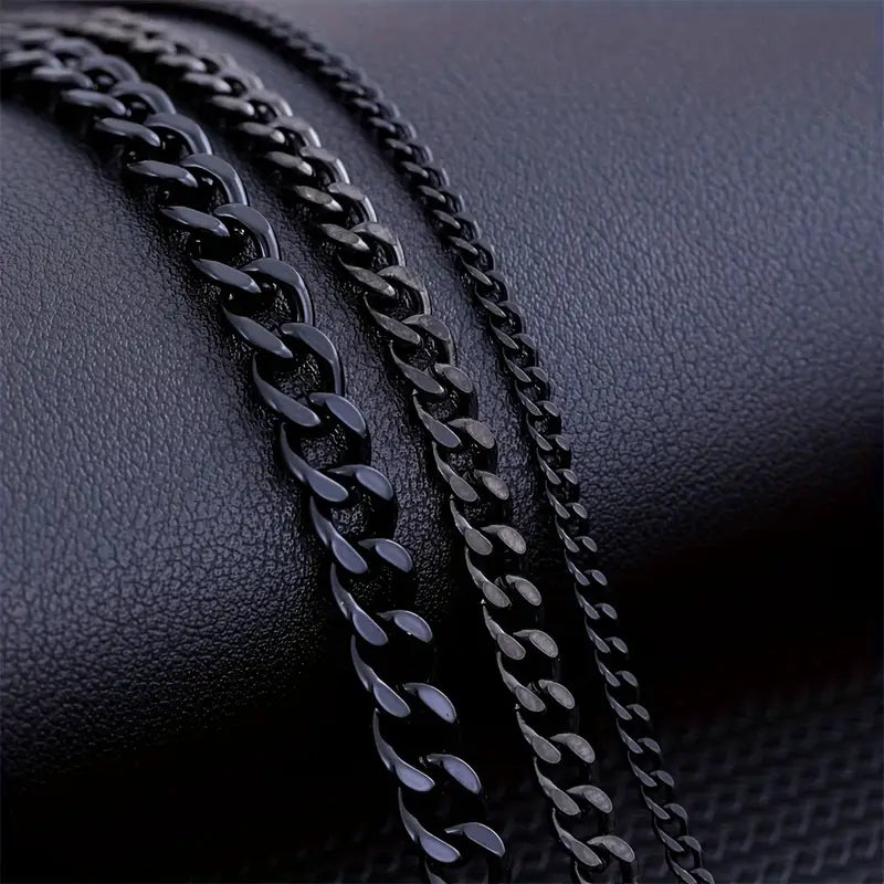 Minimalist Men's Cuban Chain Necklace