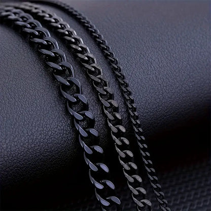 Minimalist Men's Cuban Chain Necklace