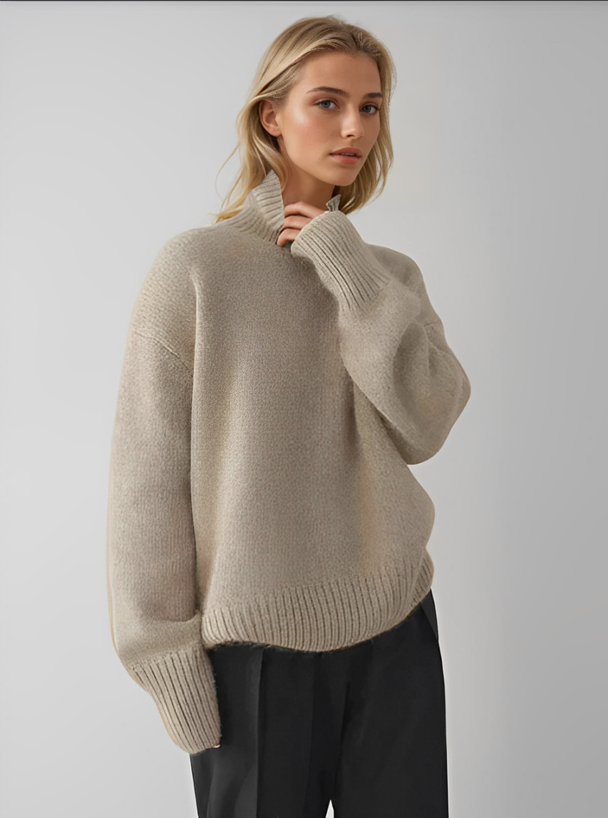 Lin - Cashmere Turtleneck Jumper