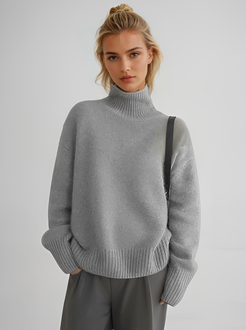 Lin - Cashmere Turtleneck Jumper