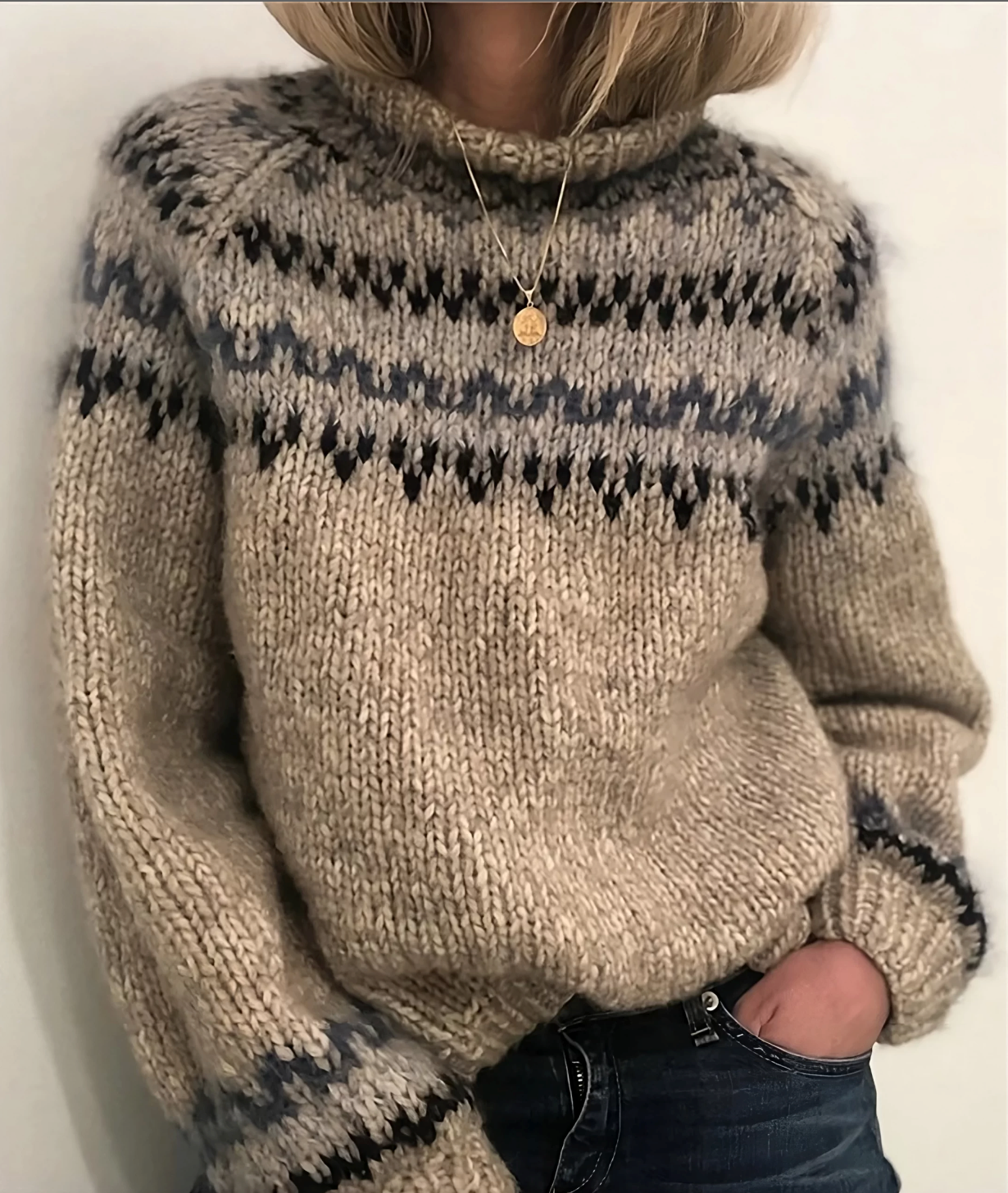Bundique I Turtleneck Jumper Made From Icelandic Wool
