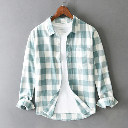 Classic Brushed Cotton Check Shirt