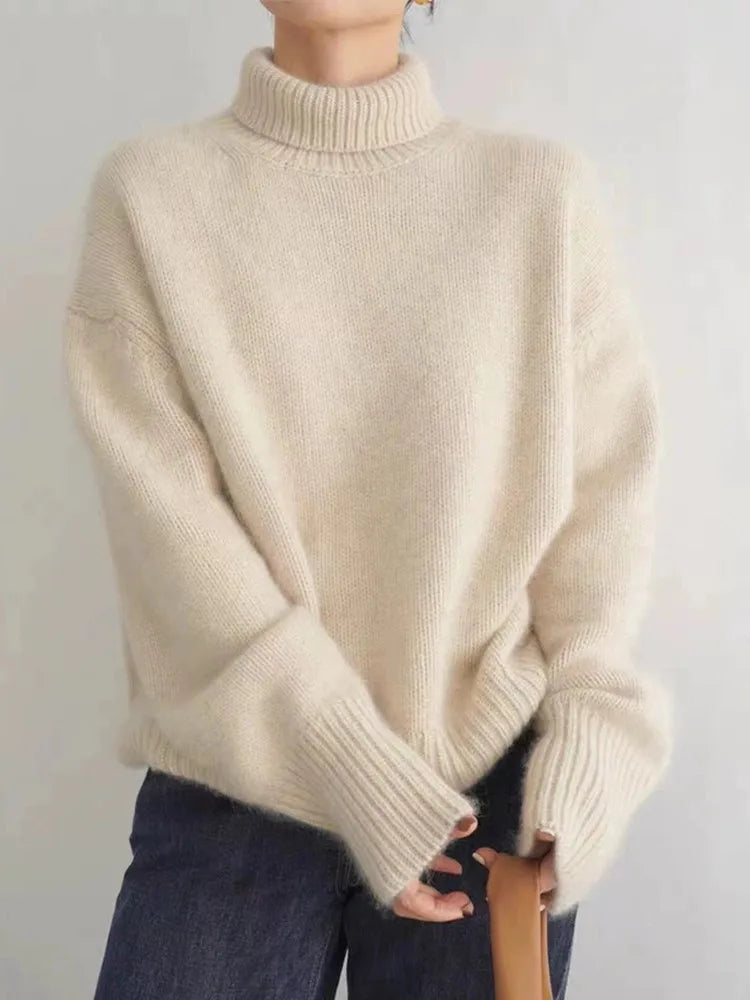 Lin - Cashmere Turtleneck Jumper