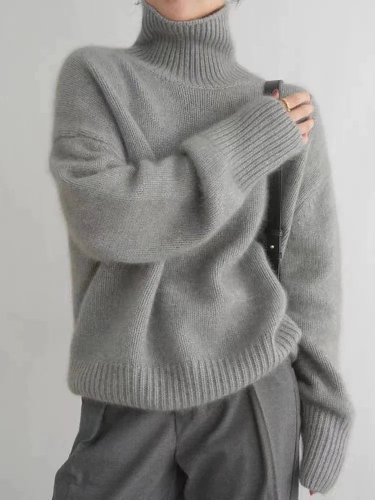 Lin - Cashmere Turtleneck Jumper