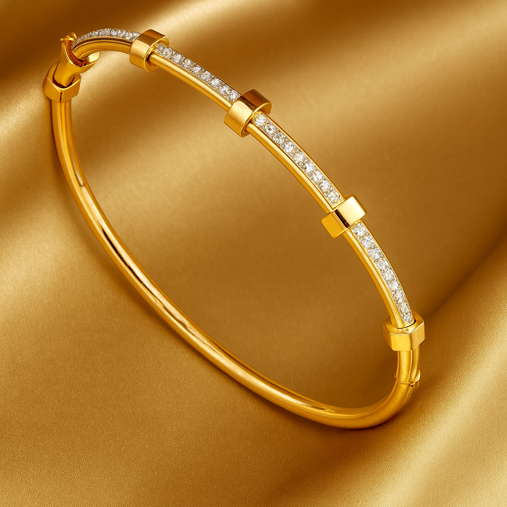 Luxe Shiny Gold Bracelet