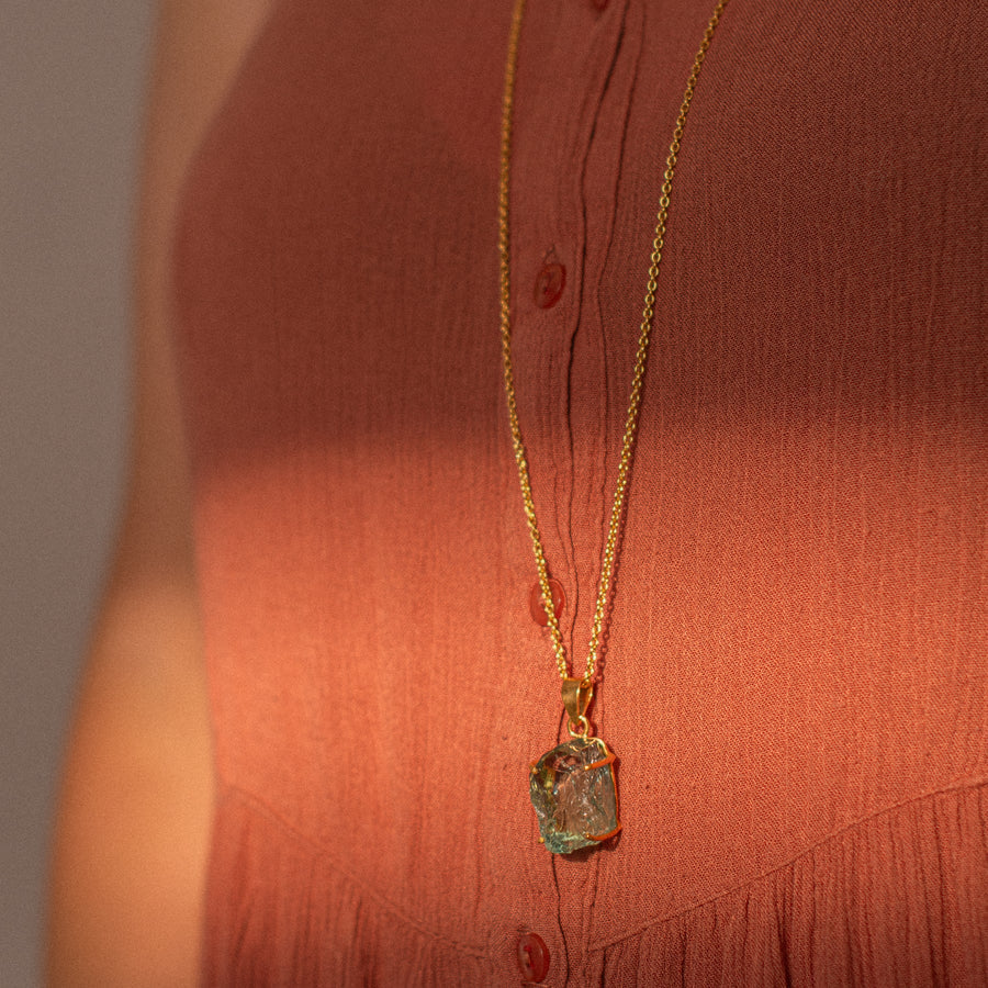 Layla | Aquamarine Necklace