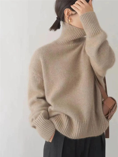 Lin - Cashmere Turtleneck Jumper