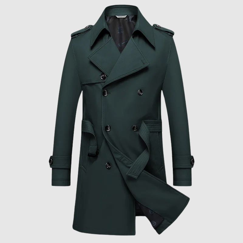 King | Men’s Timeless Double-Breasted Overcoat