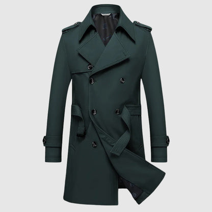 King | Men’s Timeless Double-Breasted Overcoat