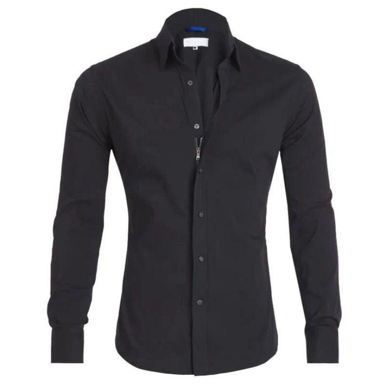 Gentlemilaan | Anti-wrinkle Zipper Shirt