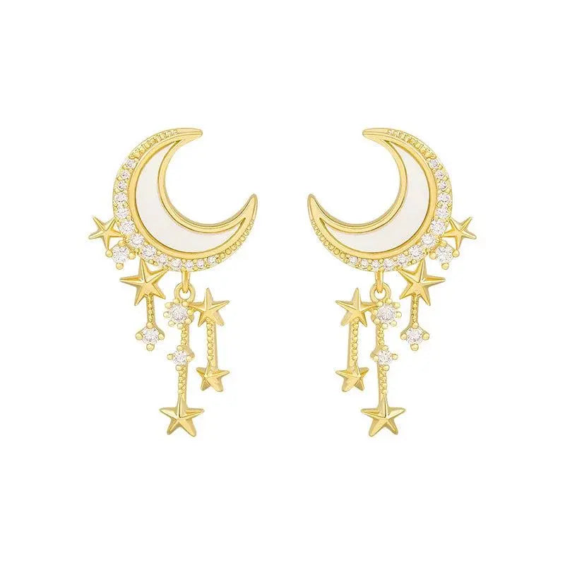 Luxurious Moonlight Earrings