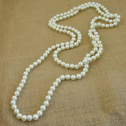Retro Multi-Layer Pearl Necklace