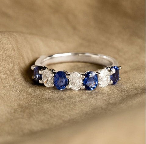 Oval Cut Opal Engagement Ring