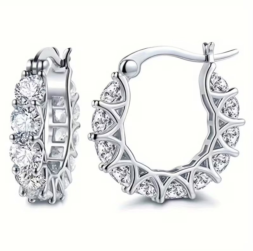 Elena | Hoop earrings for women jewelry