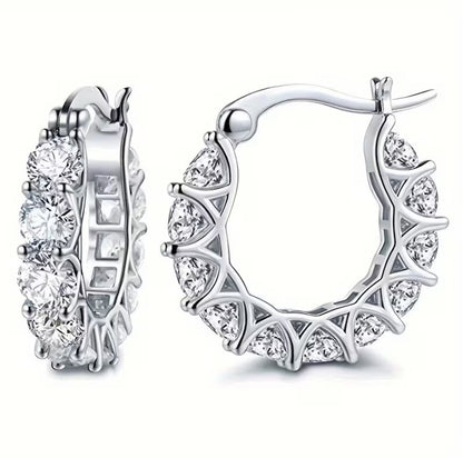 Elena | Hoop earrings for women jewelry