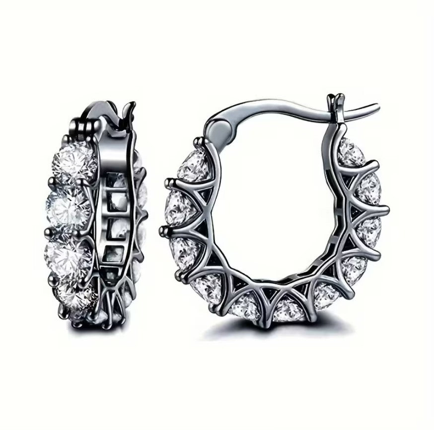 Elena | Hoop earrings for women jewelry