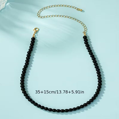 Noelle | french-style ball necklace