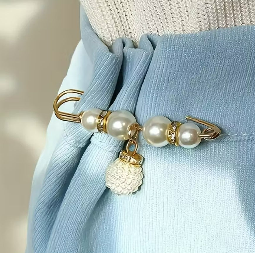 Maya | 6-piece pearl brooch set