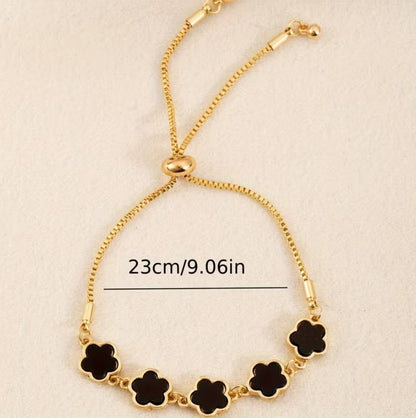 Amarah | adjustable star flower bracelet