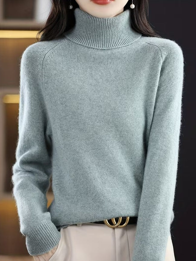 Noémie | Lapel Collar Loose Fit Sweater