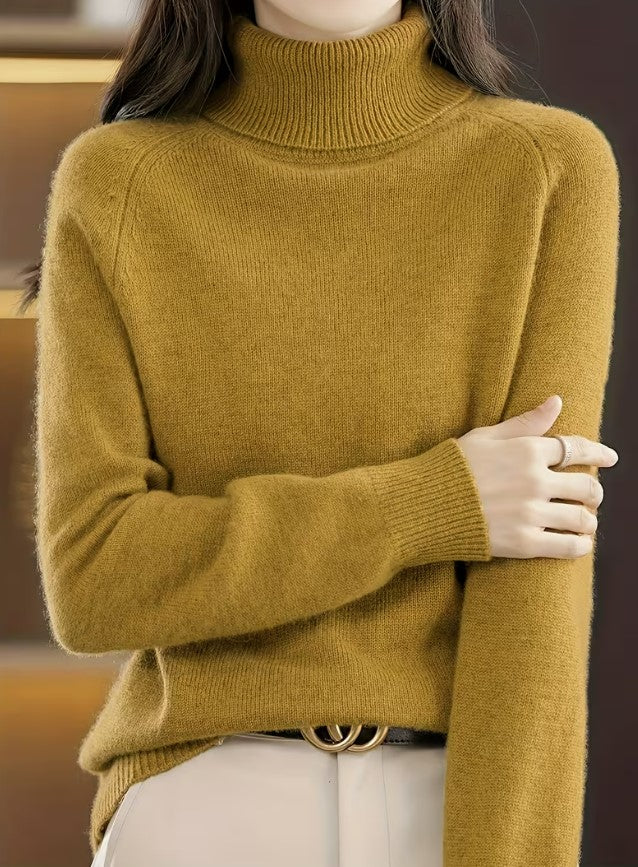 Noémie | Lapel Collar Loose Fit Sweater