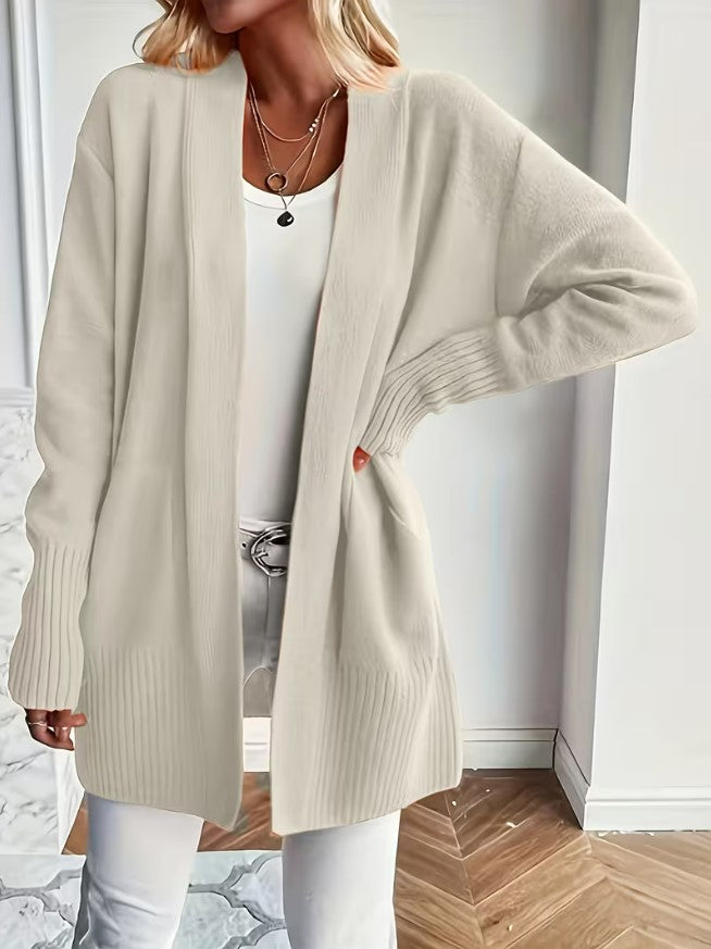 Nelly| V-Neck Long Cardigan Sweater
