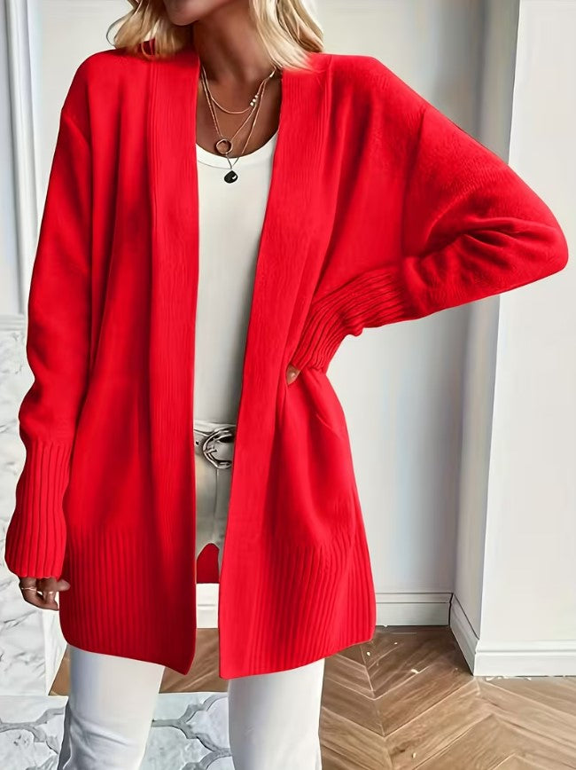 Nelly| V-Neck Long Cardigan Sweater
