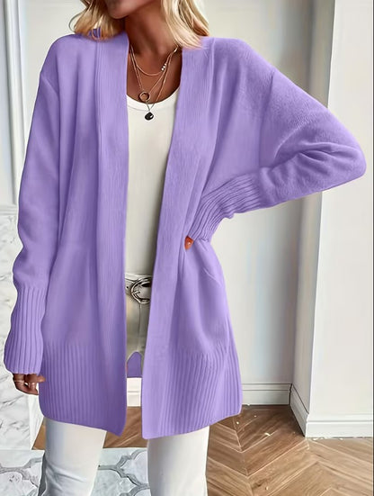 Nelly| V-Neck Long Cardigan Sweater