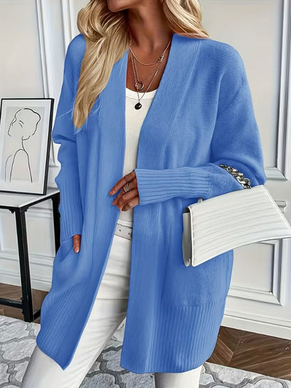 Nelly| V-Neck Long Cardigan Sweater