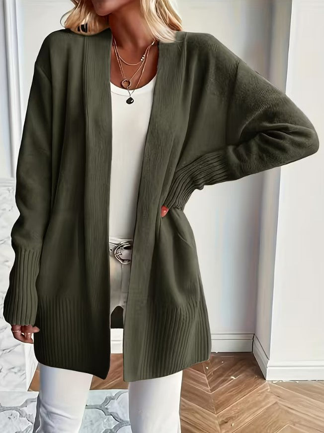 Nelly| V-Neck Long Cardigan Sweater
