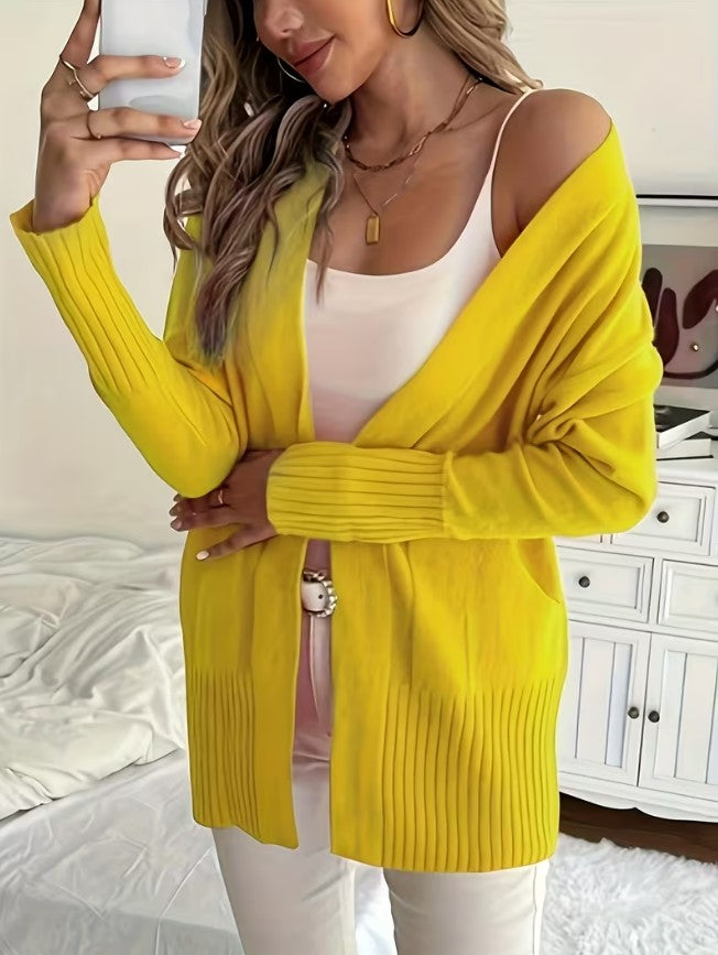 Nelly| V-Neck Long Cardigan Sweater