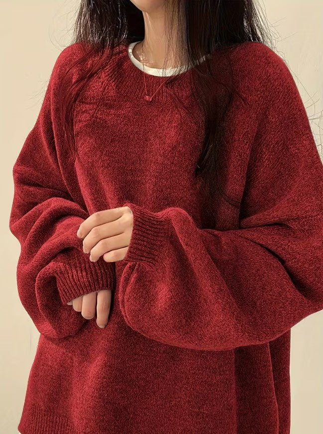 Arielle | Split Detail Crew Neck Sweater