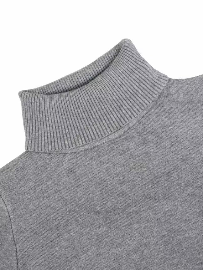 Salma | Casual High Neck Turtleneck Sweater